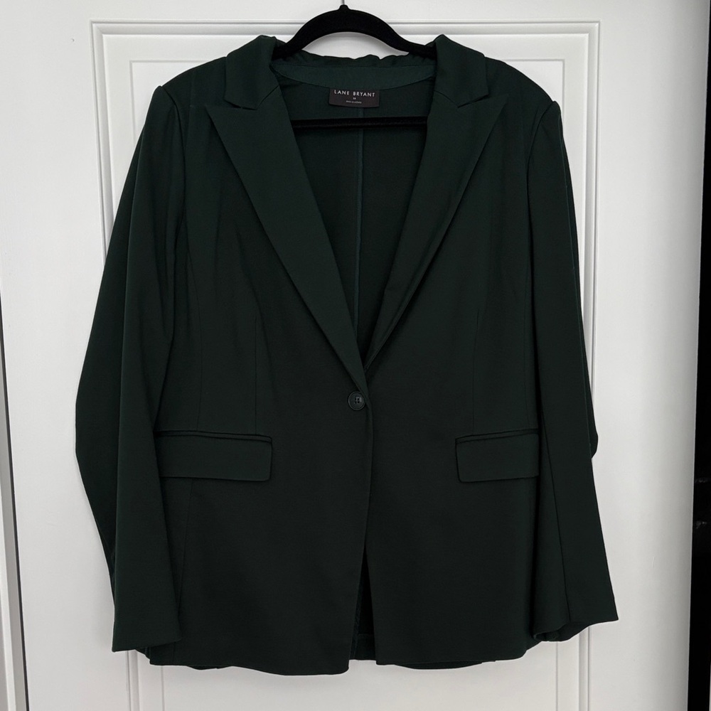 Lane Bryant Dark Green Women's Blazer